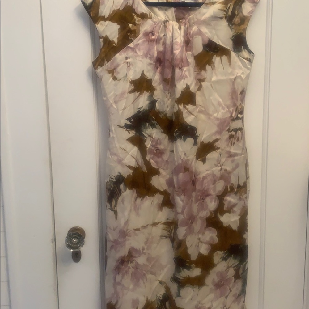Spigel floral silk dress - Picture 1 of 6